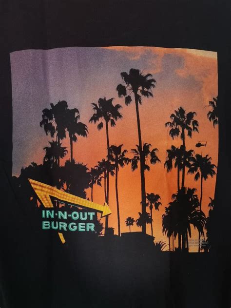 In n Out California Sunset shirt, Men's Fashion, Tops & Sets, Tshirts ...