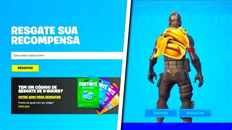 Resgate Agora Esse Item GrÁtis Com Esse CÓdigo No Fortnite Temporada 8