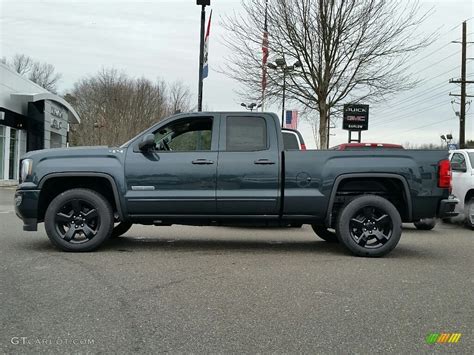 Dark Slate Metallic Gmc Sierra Elevation Edition Double Cab