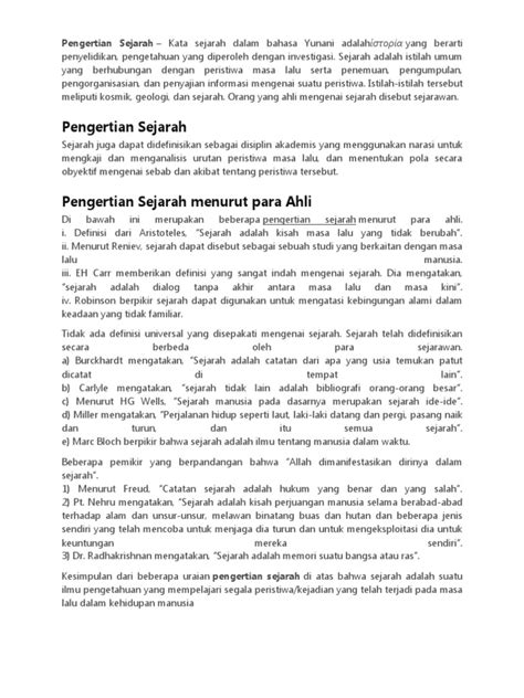 PDF Nota SJH1024 Pengertian Sejarah DOKUMEN TIPS