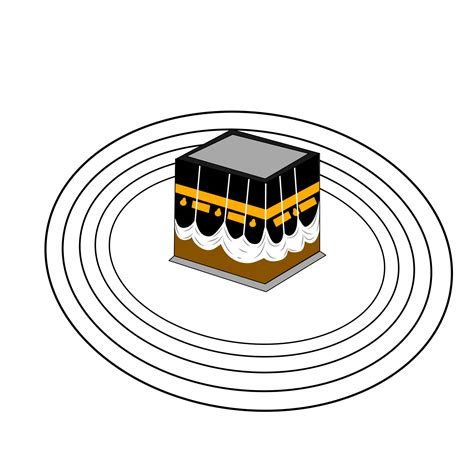 Kaaba Islamic Place Of Holy Worship 7794267 Vector Art At Vecteezy