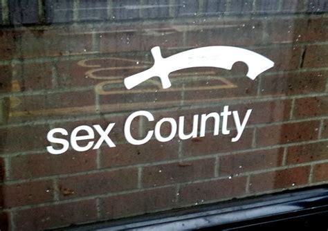 Sex County Altered Essex County Council Sign © 2019 Tony W Flickr