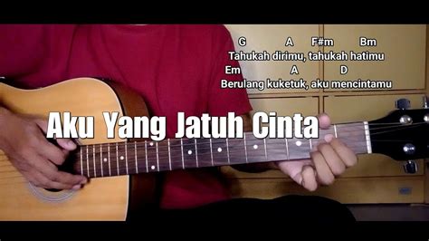 Chord Gitar Aku Yang Jatuh Cinta Dudy Oris Viral Tiktok YouTube