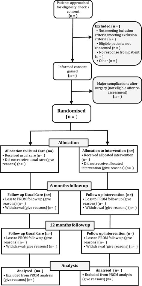 Consort Flow Chart Of Trial Participants Download Scientific Diagram