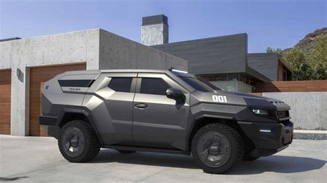 2023 Rezvani Vengeance Is A $250k Three-Row SUV That Shoots Pepper Spray