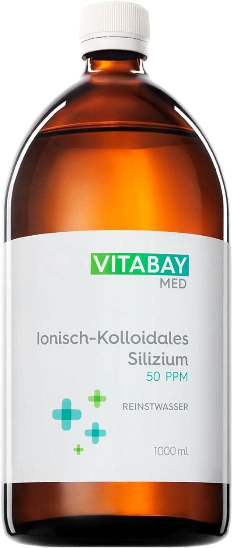 Vitabay Kolloidales Silizium Ppm Ml Hochdosiert