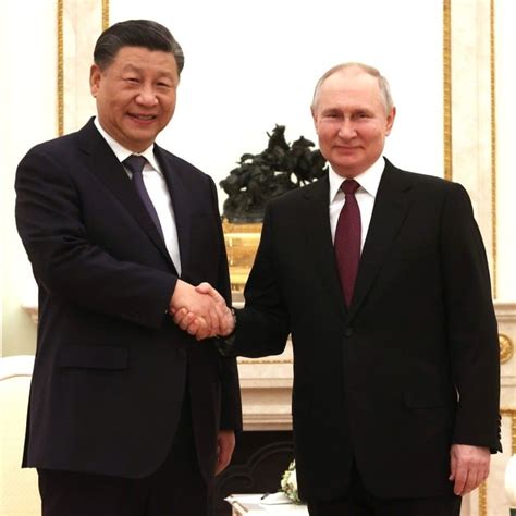 Xi Jinping And Vladimir Putin Meet In Moscow Discuss Chinese Peace