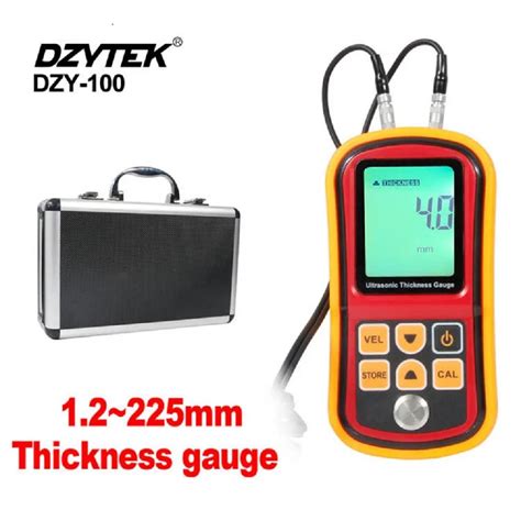 DZYTEK Ultrasonic Medidor Espessura Pintura Digital Revestimento