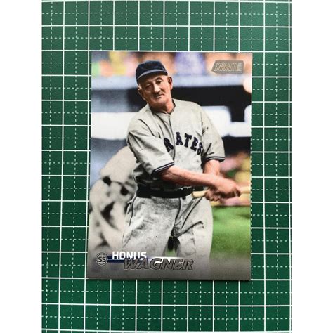 TOPPS MLB 2023 STADIUM CLUB 183 HONUS WAGNER PITTSBURGH PIRATES ベース