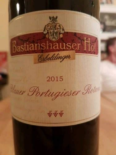 Bastianshauser Hof Blauer Portugieser Vivino Australia