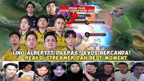 Ling Albert Menggila Reaksi Streamer Dan Best Moment Jungler Timnas