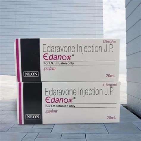 Edanox 1 5mg Edaravone Injection At Rs 475 Vial Eravone Injection In