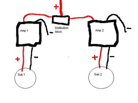 How To Wire 2 Amps