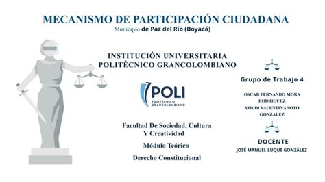 Entrega 2 Mecanismo De ParticipaciÓn Ciudadana Pptx