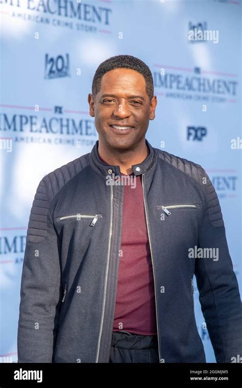 Blair Underwood Attends Fxs Impeachment American Crime Story