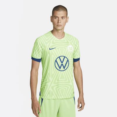 VfL Wolfsburg 2022/23 Stadium Home Men's Nike Dri-FIT Football Shirt ...