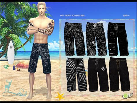 Male Swimwear The Sims 4 _ P1 - SIMS4 Clove share Asia Tổng hợp Custom ...