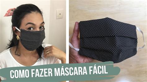 Como fazer MÁSCARA DE TECIDO FILTRO DIY How to make fabric mask