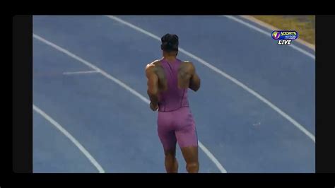 Kishane Thompson Stunning S Run Jamaica Olympic Trials Men S