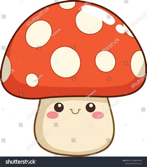 Be Enchanted By Our Chibi Cute Mushroom Drawing Collection