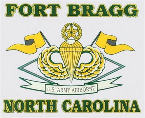 Airborne Fort Bragg North Carolina Decal | North Bay Listings