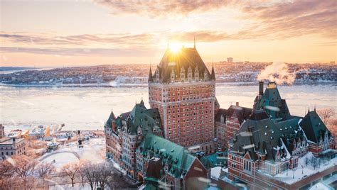 Experience A Winter Wonderland At Fairmont Le Château Frontenac