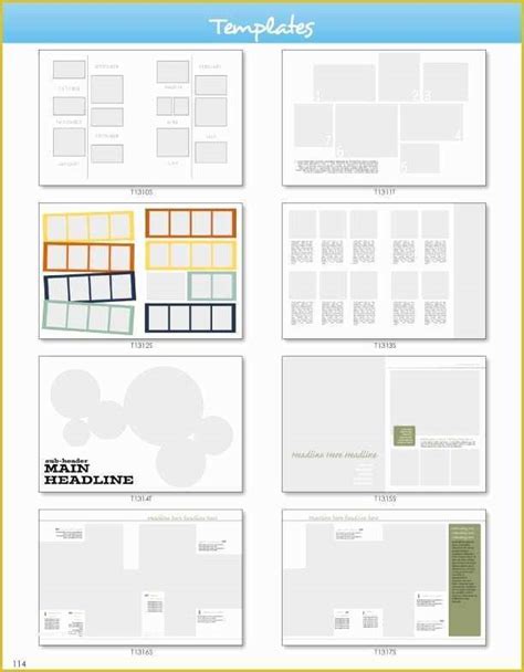 Indesign Yearbook Templates