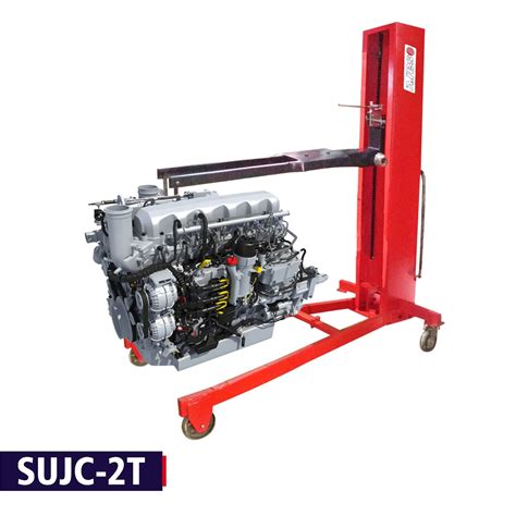 Heavy Duty 2 In 1 Mobile Hydraulic Engine And Gearbox Lifting Crane