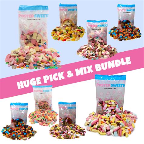 Huge Pick And Mix Bundle 10 Share Bags Posted Pick And Mix Sweets