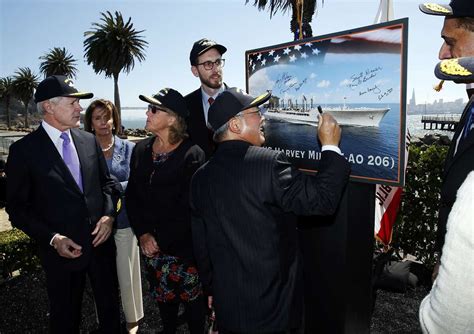 Harvey Milk Saluted At Navy Ship Naming Ceremony