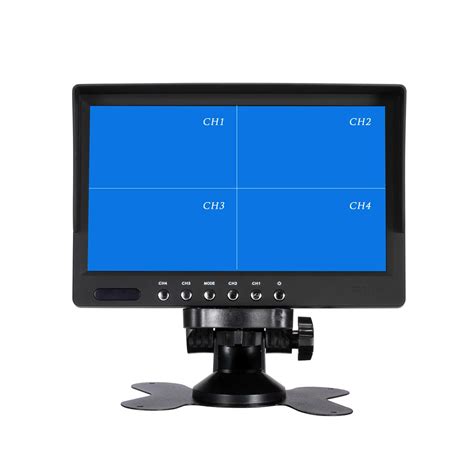 7 Inch QUAD Display screen CCTV TFT LED Monitor with Metal Shell ...