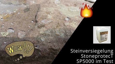 Cleanglas Steinversiegelung Stoneprotect Sp Im Test Youtube