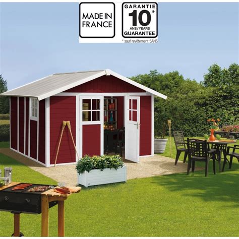 D Couvrez Des Abri De Jardin En Pvc M Deco Rouge Et Blanc