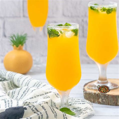 Mango Mojito Mocktail Easy Non Alcoholic Recipe