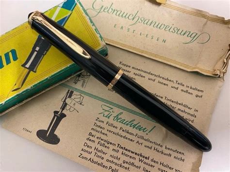 Pelikan Vintage Nn Black Ef Fountain Pen Catawiki