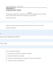 Scms Intro Quiz Docx Quiz Submissions Intro Quiz Attempt