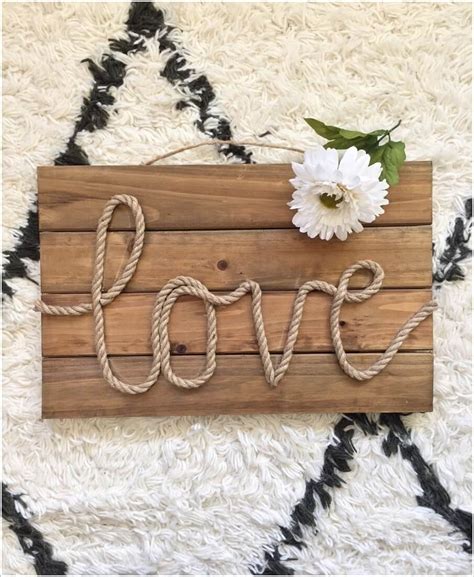 10 Diy Rope And Wood Home Improvement Projects