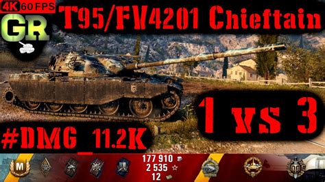 World Of Tanks T95 Fv4201 Chieftain Replay 9 Kills 11 2k Dmg Patch 1