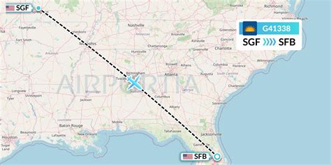 G41338 Flight Status Allegiant Air Springfield To Orlando AAY1338