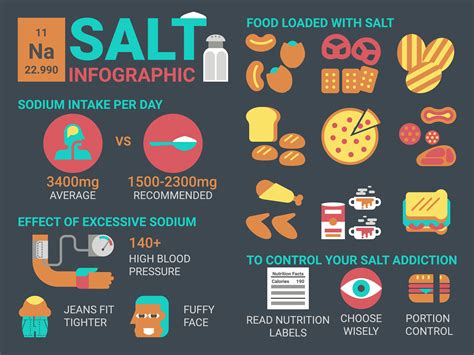 Salt Infographic 545433 Vector Art At Vecteezy