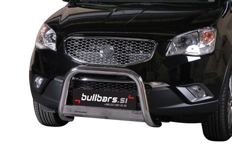 Eu Inox Bull Bar Fi Ssangyong Korando Kogov Ek Trzin