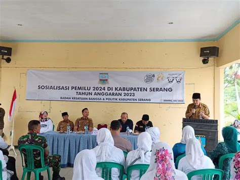 Tingkatkan Partisipasi Pemilih Kesbangpol Kabupaten Serang