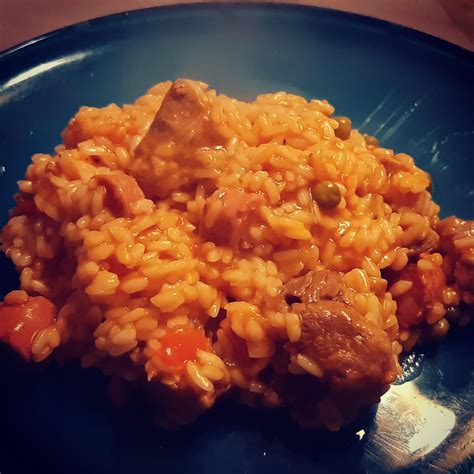 Arroz De Sobras De Carne