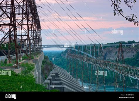 Sir Adam Beck Hydroelectric Facility In Niagara Falls Ontario And The