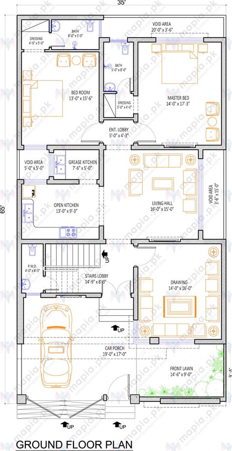 10 Marla House Floor Plan Design Artofit