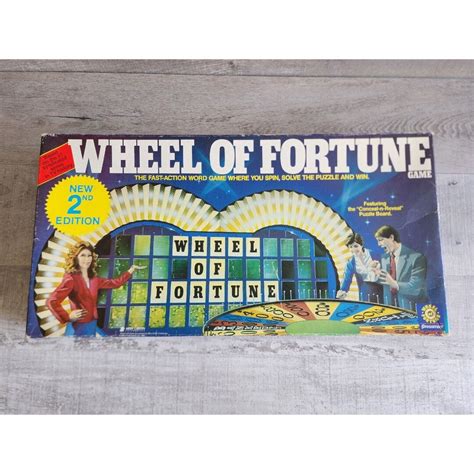 Vintage Wheel of Fortune Board Game Pressman 1985 Merv Griffin ...