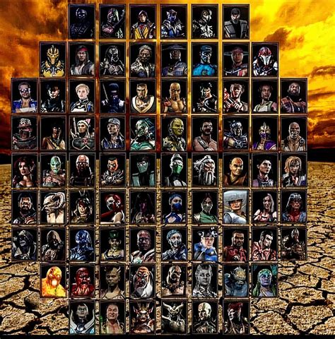 Mortal Kombat: Armageddon, Mortal Kombat Characters HD