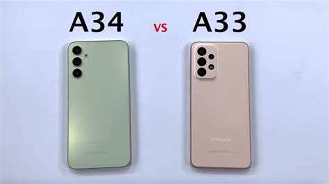 SAMSUNG A34 5G Vs A33 5G Speed Test YouTube