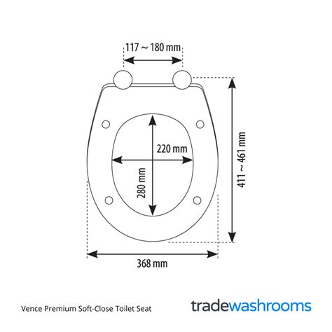 Standard Toilet Seat Size - Velcromag