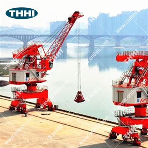 China Thhi Rack Luffing Railway Traveling Portal Crane Manufacturers